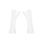 Bele čipkaste rukavice OBSES01940