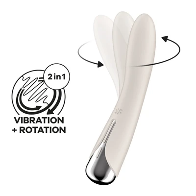 Bež vibrator za G tačku SATISFY442