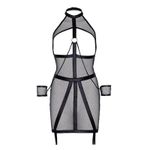 Crna haljina robinje KI4025-M-L