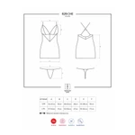 Crna sexy haljina S/M veličine OBSES00102