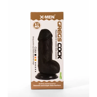 Crni debeli dildo 16cm XMEN000094