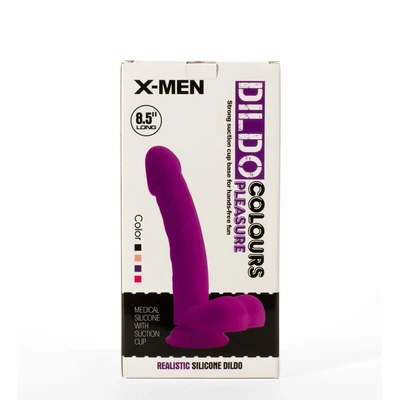 Crni dildo 21cm XMEN000105