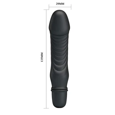 Crni slatki maleni vibrator DEBRA01330