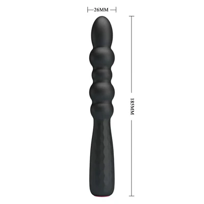 Crni vibrator za G tačku 18cm DEBRA01343