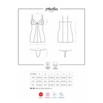 Crvena čipkasta haljina L/XL veličine OBSES00684