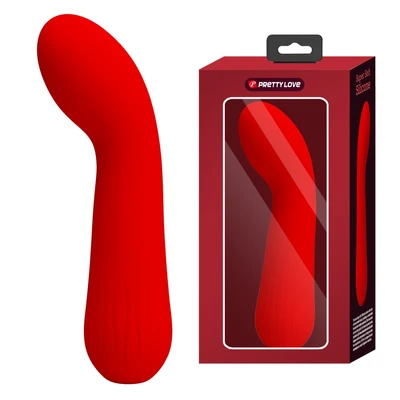 Crveni vibrator za stimulaciju G tačke 15cm DEBRA01658