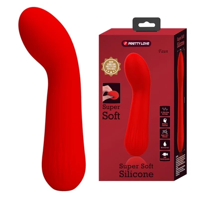 Crveni vibrator za stimulaciju G tačke 15cm DEBRA01658