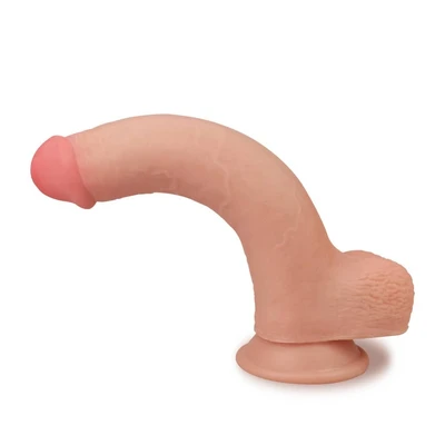 Dildo 23cm sa testisima LVTOY00286