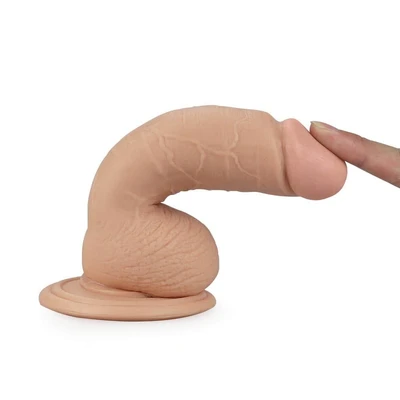 Dildo u boji kože 18cm LVTOY00317