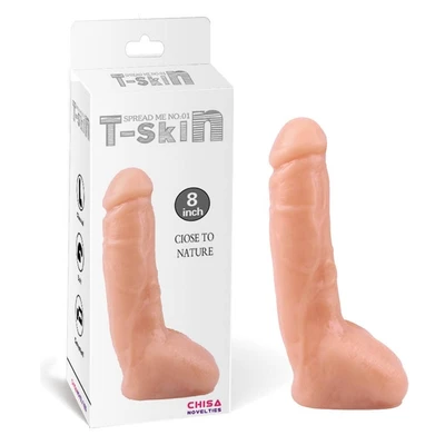 Dildo u boji kože 20cm dužine CHISA00117