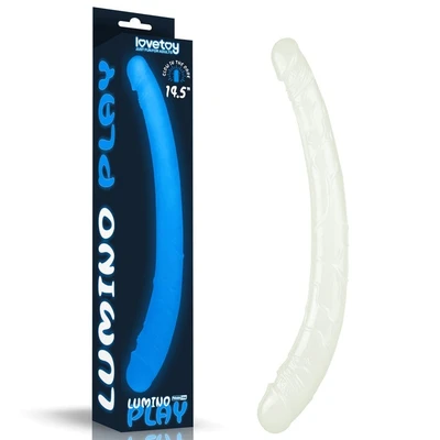 Dupli fluorescentni dildo 37cm LVTOY00533