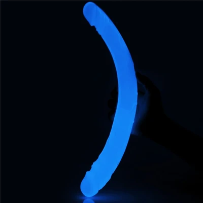 Dupli fluorescentni dildo 37cm LVTOY00533