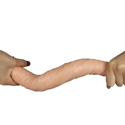 Dupli realistični dildo u boji kože 36cm LVTOY00190