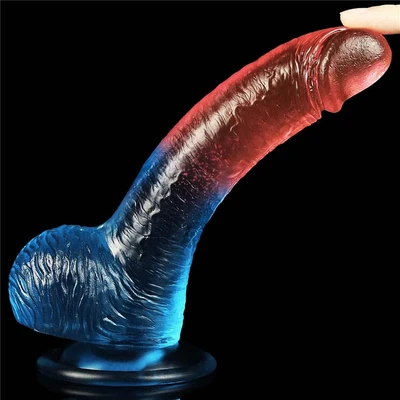 Dvobojni dildo 19cm LVTOY00414