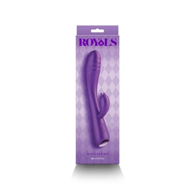 Ljubičasti vibrator za klitoris i G tačku NSTOYS1060