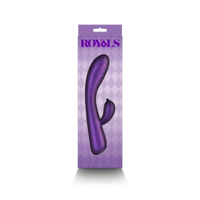 Ljubičasti vibrator za klitoris i G tačku NSTOYS1060