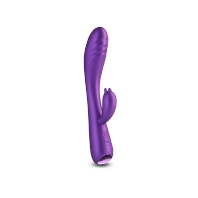 Ljubičasti vibrator za klitoris i G tačku NSTOYS1060