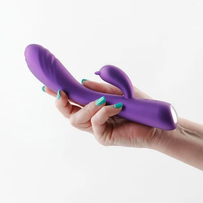 Ljubičasti vibrator za klitoris i G tačku NSTOYS1060