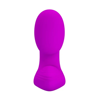 Ljubičasti vibrator za stimulaciju klitorisa i G tačke DEBRA01593