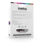 Metalna analna kupa sa crvenim cirkonom LVTOY00508