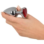 Metalna analna kupa sa dijamantskim srcem YOU2T00727