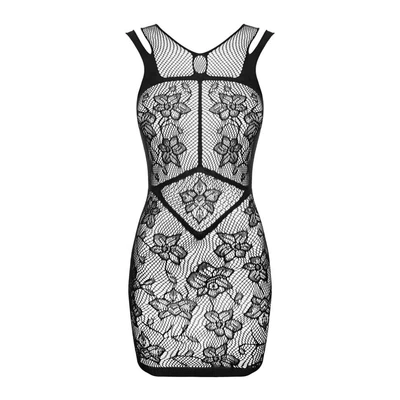 Mrežasta haljina crne boje S/M/L veličine OBSES01910