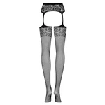 Mrežaste čarape sa halterima S/M/L veličine OBSES00671