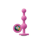 Pink analne kuglice sa cirkonom NSTOYS0819