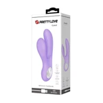 Pink vibrator za klitoris i G tačku ljubičasti DEBRA01437