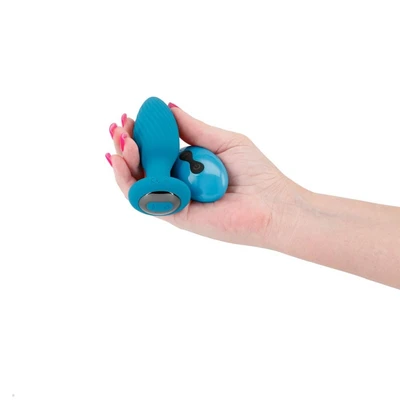 Plavi analni vibrator 10cm NSTOYS1023