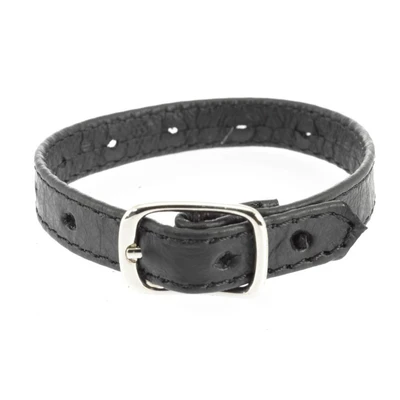 Podesivi kožni penis prsten RIM0007405