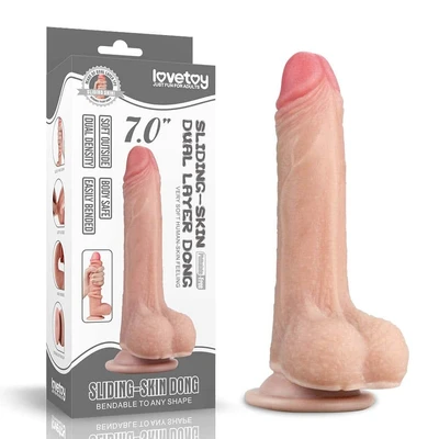 Realistični dildo 18cm LVTOY00289