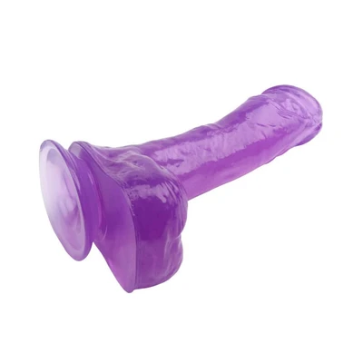 Realistični dildo 19cm ljubičaste boje CHISA00210