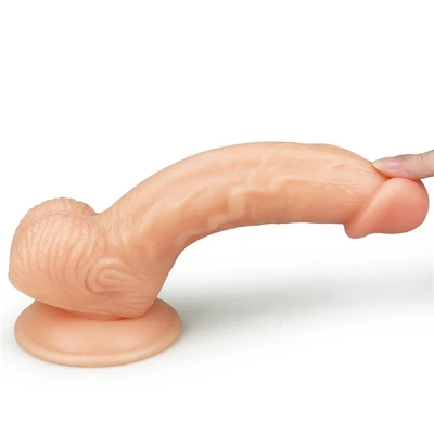 Realistični dildo 20cm u boji kože LVTOY00443