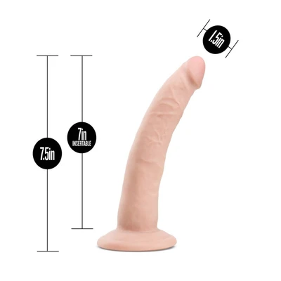 Realistični dildo u boji kože 19cm BLUSH01232