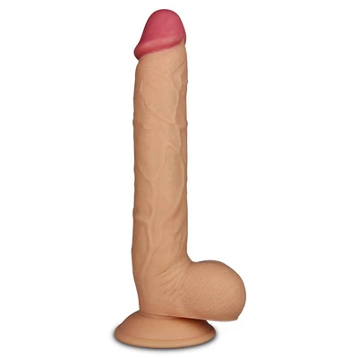 Realistični dildo u boji kože 25cm LVTOY00191