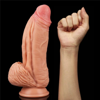 Realistični dildo u boji kože 25cm LVTOY00546