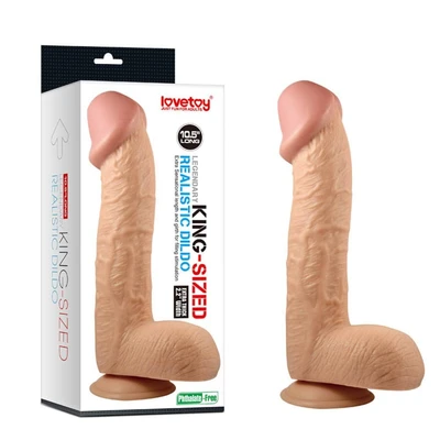 Realistični dildo u boji kože 27cm LVTOY00193