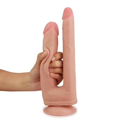 Realistični dildo za duplu penetraciju LVTOY00288