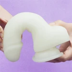 Realistični fluorescentni dildo 19cm LVTOY00689