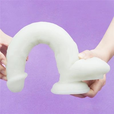 Realistični fluorescentni dildo 27cm LVTOY00692