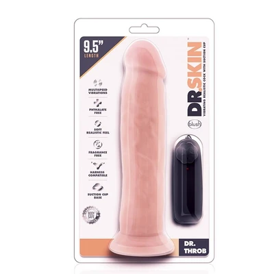 Realistični vibro dildo 24cm BLUSH01247