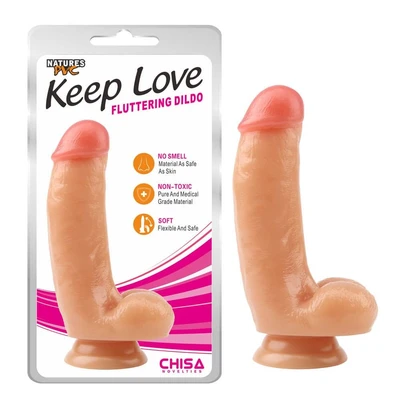 Realistični zakrivljeni dildo 17cm CHISA00144