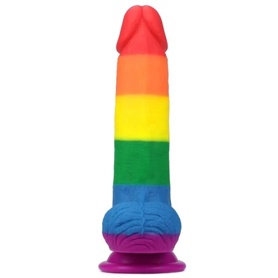 Šareni dildo 20cm LVTOY00539