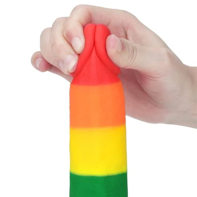 Šareni dildo 20cm LVTOY00539