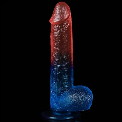 Šareni dildo 23cm LVTOY00417