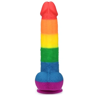 Šareni dildo 23cm LVTOY00541