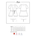 Sexy crna spavaćica S/M veličine OBSES00769