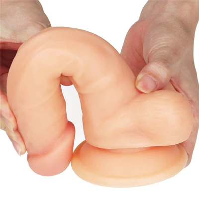 Silikonski dildo u boji kože 21cm LVTOY00444