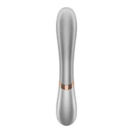 Srebrni vibrator za G tačku i klitoris sa aplikacijom SATISFY288